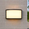 Applique Da Esterno-Ideal Lux Rex-1 ap1 applique da esterno nera ip44 e27