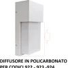 Accessori-IsyLuce Ricambio policarbonato bianco per cod 922- 923 924