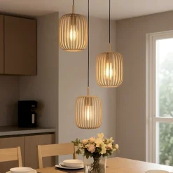 Lampadari Cucina-Eglo Romazzina lampadario per tavolo cucina design moderno