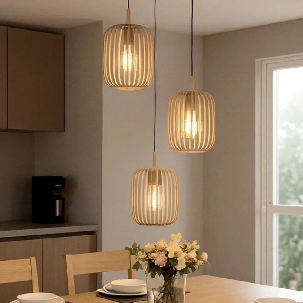 Lampadari Cucina-Eglo Romazzina lampadario per tavolo cucina design moderno