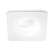 Faretti Da Incasso-Ideal Lux Room-65 fi square faretto incasso quadrato 8w 3000k bianco 220-240v
