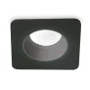 Faretti Da Incasso-Ideal Lux Room-65 fi square faretto 8w 3000k quadrato nero 220-240v