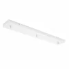 Accessori-Gea Luce Rosone binario bianco 3 luci per sospensioni