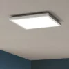 Plafoniere Bagno-Eglo Rovito z plafoniera da bagno bianca ip44 led rgb 2700k a 6500k