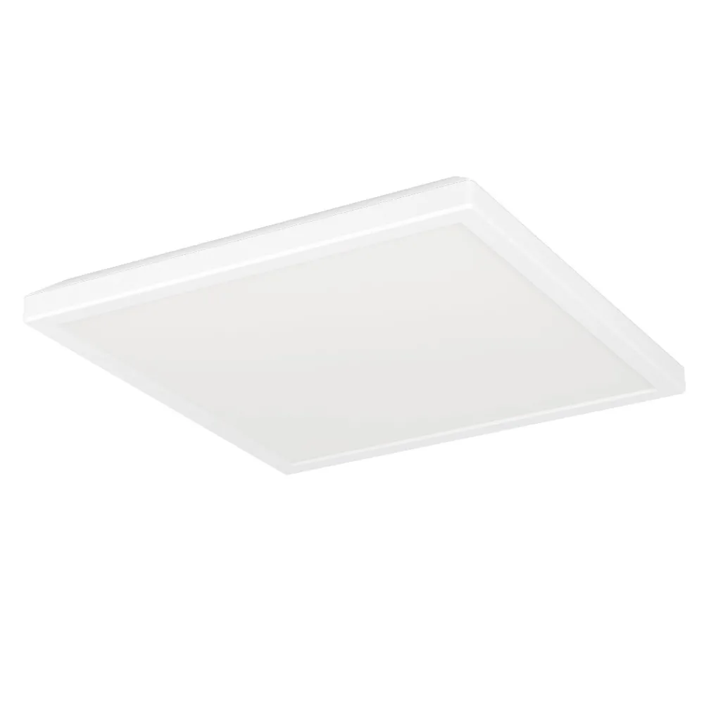 Plafoniere Bagno-Eglo Rovito z plafoniera da bagno bianca ip44 led rgb 2700k a 6500k