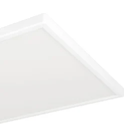 Plafoniere Bagno-Eglo Rovito z plafoniera da bagno rettangolare led rgb 2700k a 6500k ip44
