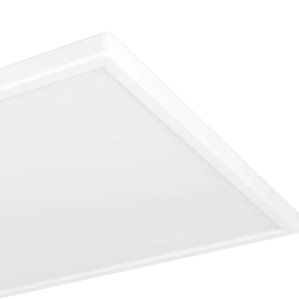 Plafoniere Bagno-Eglo Rovito z plafoniera da bagno rettangolare led rgb 2700k a 6500k ip44