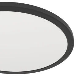 Plafoniere Bagno-Eglo Rovito z plafoniera per bagno ip44 led rgb 2700k a 6500k
