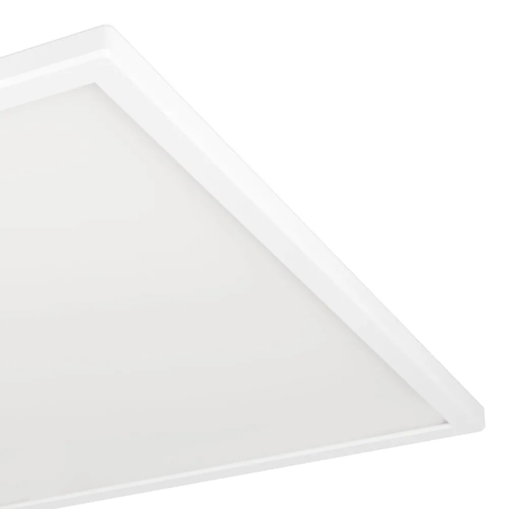 Plafoniere Bagno-Eglo Rovito z plafoniera quadrata da bagno led rgb 2700k a 6500k ip44