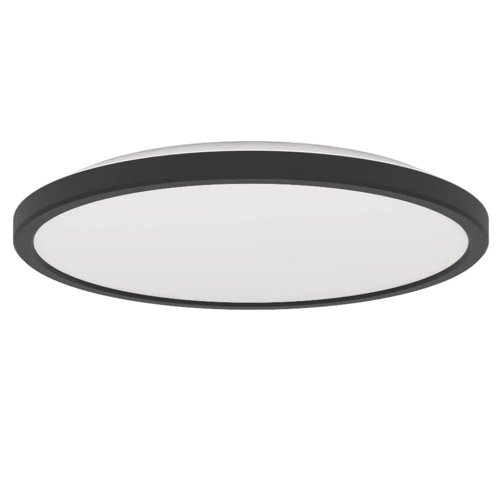Plafoniere Bagno-Eglo Rovito z plafoniera tonda da bagno moderno led rgb 2700k a 6500k ip44