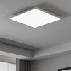 Plafoniere Moderne-Eglo Salobrena plafoniera led 4000k con sensore di movimento