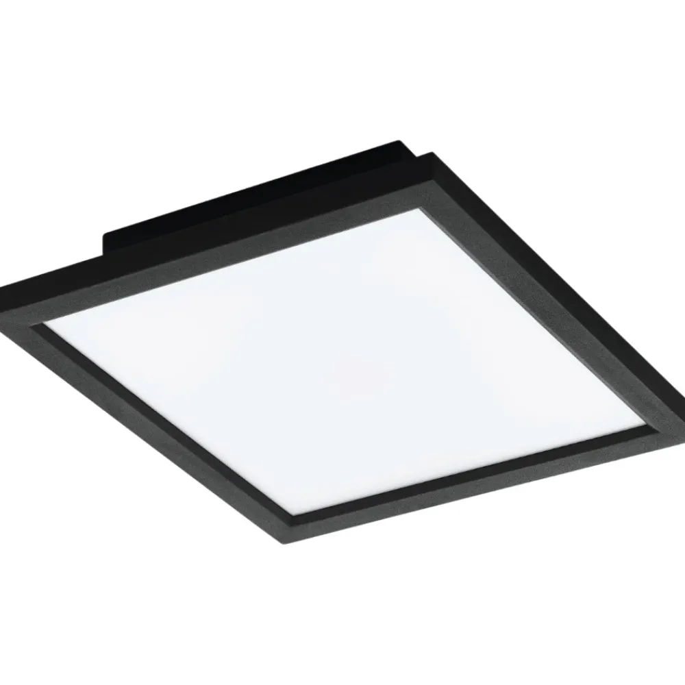 Plafoniere Moderne-Eglo Salobrena plafoniera per cucina led 15w da 2700k a 6500k bluetooth controllo remoto app
