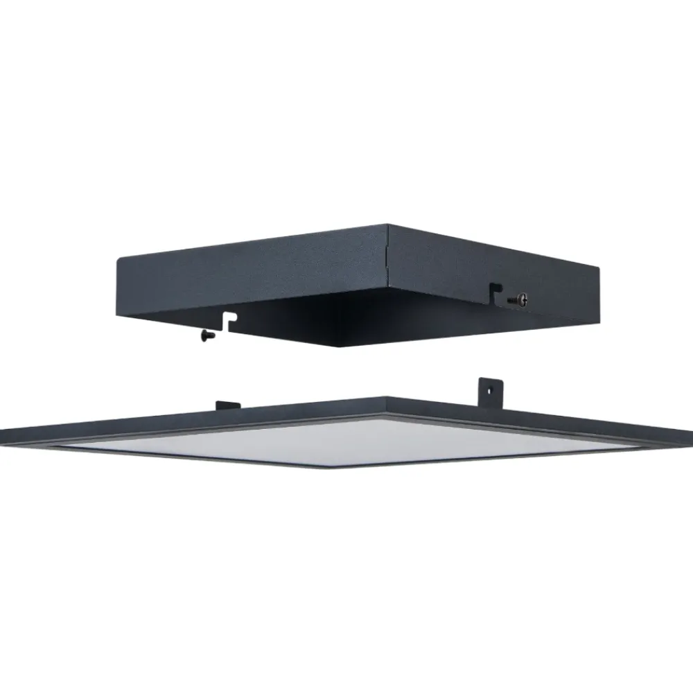 Plafoniere Moderne-Eglo Salobrena plafoniera per cucina led 15w da 2700k a 6500k bluetooth controllo remoto app
