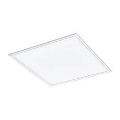 Plafoniere Moderne-Eglo Salobrena plafoniera per cucina led 21w rgb 45x45 quadrata dimmerabile