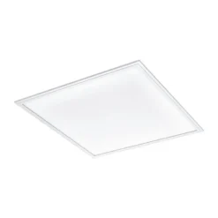 Plafoniere Moderne-Eglo Salobrena plafoniera quadrata smart led 21w dimmerabile 2700k-6500k controllo remoto app
