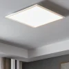 Plafoniere Moderne-Eglo Salobrena plafoniera quadrata led da 2700k a 6500k dimmerabile rgb smart controllo remoto app