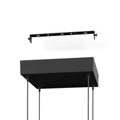 Lampadari Cucina-Eglo Salvilanas z lampadario cucina rettangolare led da 2700k a 6500k