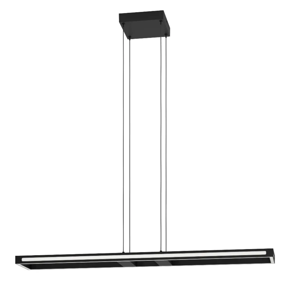 Lampadari Cucina-Eglo Salvilanas z lampadario rettangolare per cucina moderna led da 2700k a 6500k
