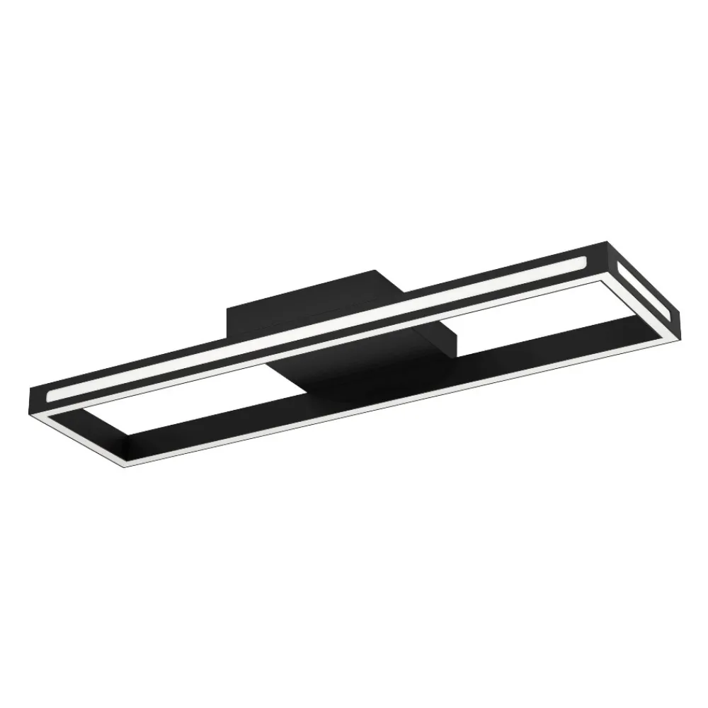 Plafoniere Moderne-Eglo Salvilanas z plafoniera design moderno nera led da 2700k a 6500k