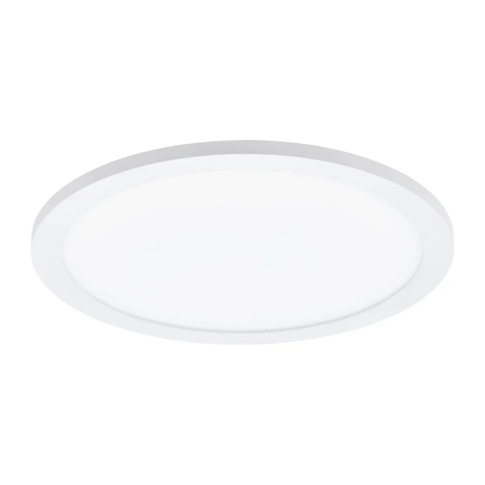 Plafoniere Moderne-Eglo Sarsina plafoniera da cucina dimmerabile 36w 4000k bianca moderna