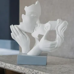 Soprammobili Moderni-Bongelli Preziosi Scultura coppia mani face carta h23 da zucchero