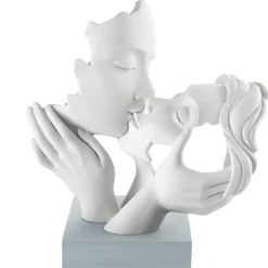 Soprammobili Moderni-Bongelli Preziosi Scultura coppia mani face carta h23 da zucchero