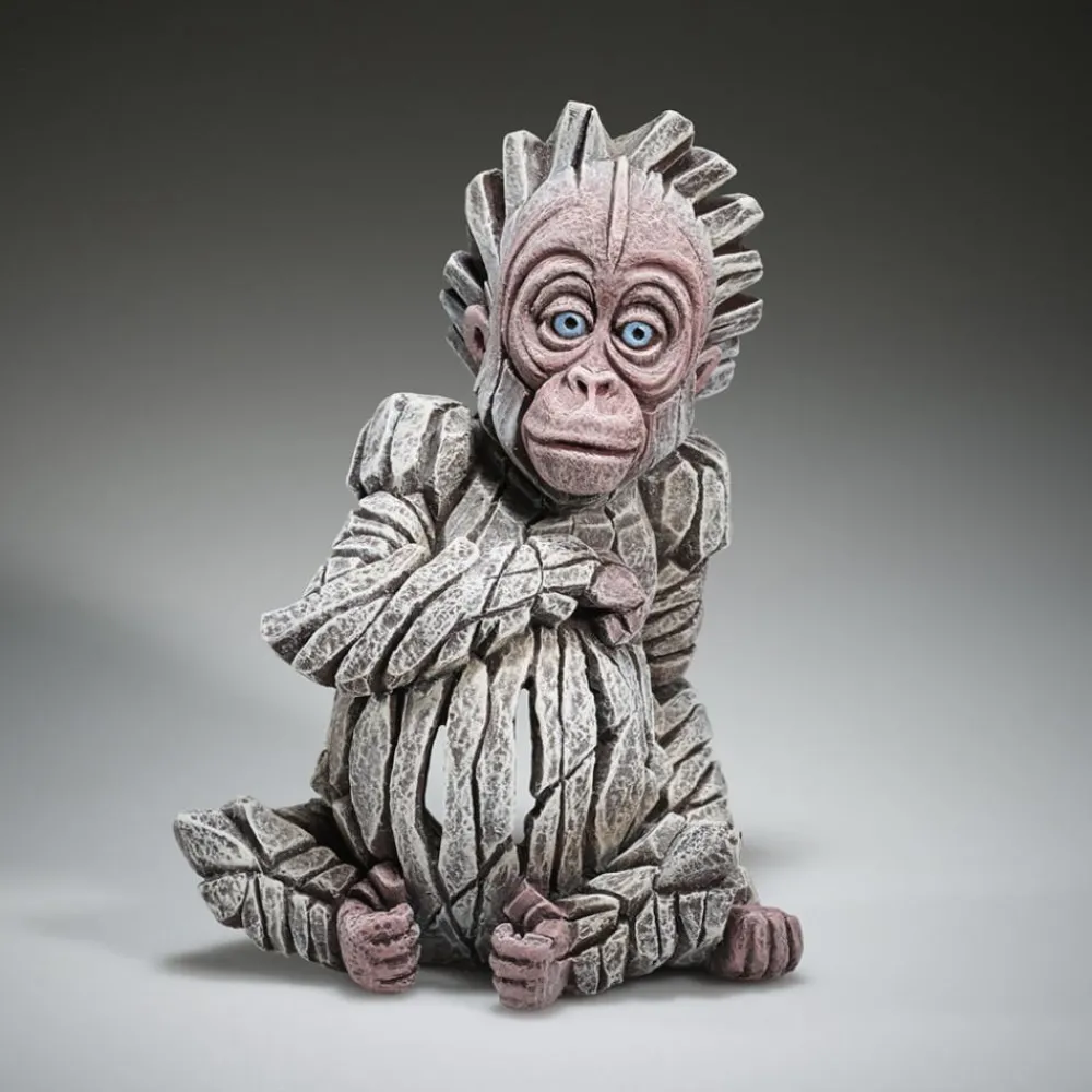 Soprammobili Moderni-Selezionato da Mazzolaluce Scultura cucciolo orango tango albino edge sculture