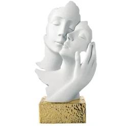 Soprammobili Moderni-Bongelli Preziosi Scultura face mani base oro h34 soprammobile