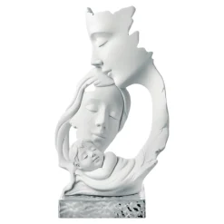 Soprammobili Moderni-Bongelli Preziosi Scultura famiglia base argento h34