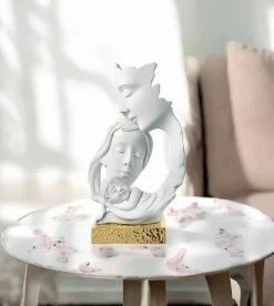 Soprammobili Moderni-Bongelli Preziosi Scultura famiglia soprammobile h34 oro