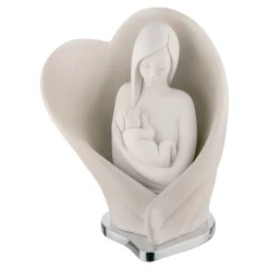 Soprammobili Moderni-Bongelli Preziosi Scultura nocciola maternita nascita cuore