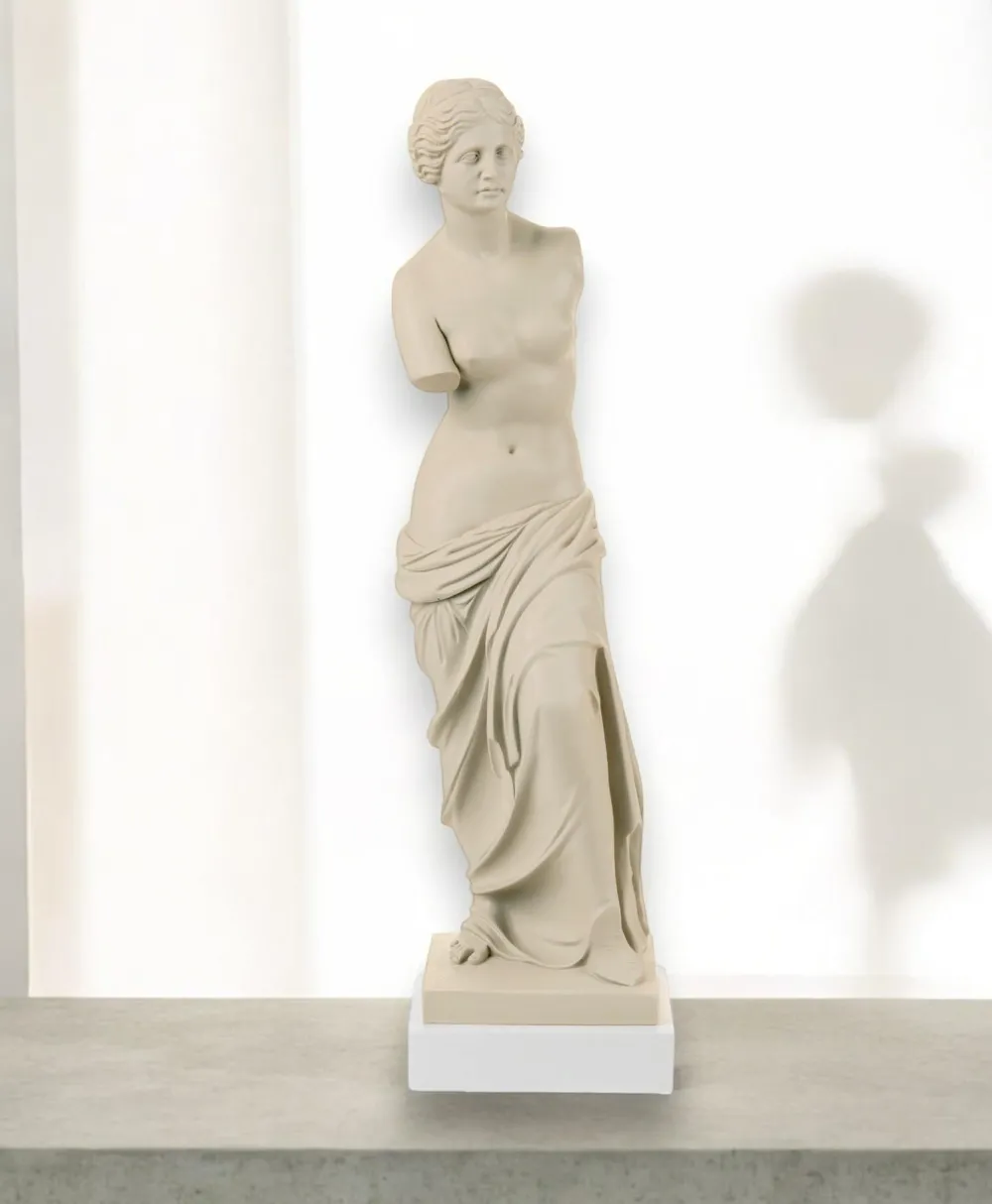 Soprammobili Moderni-Bongelli Preziosi Scultura venere milo nocciola h45 soprammobile