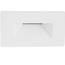 Segnapasso Led-Selezionato da Mazzolaluce Segnapasso bianco da incasso per esterno led 1.5w 3000k
