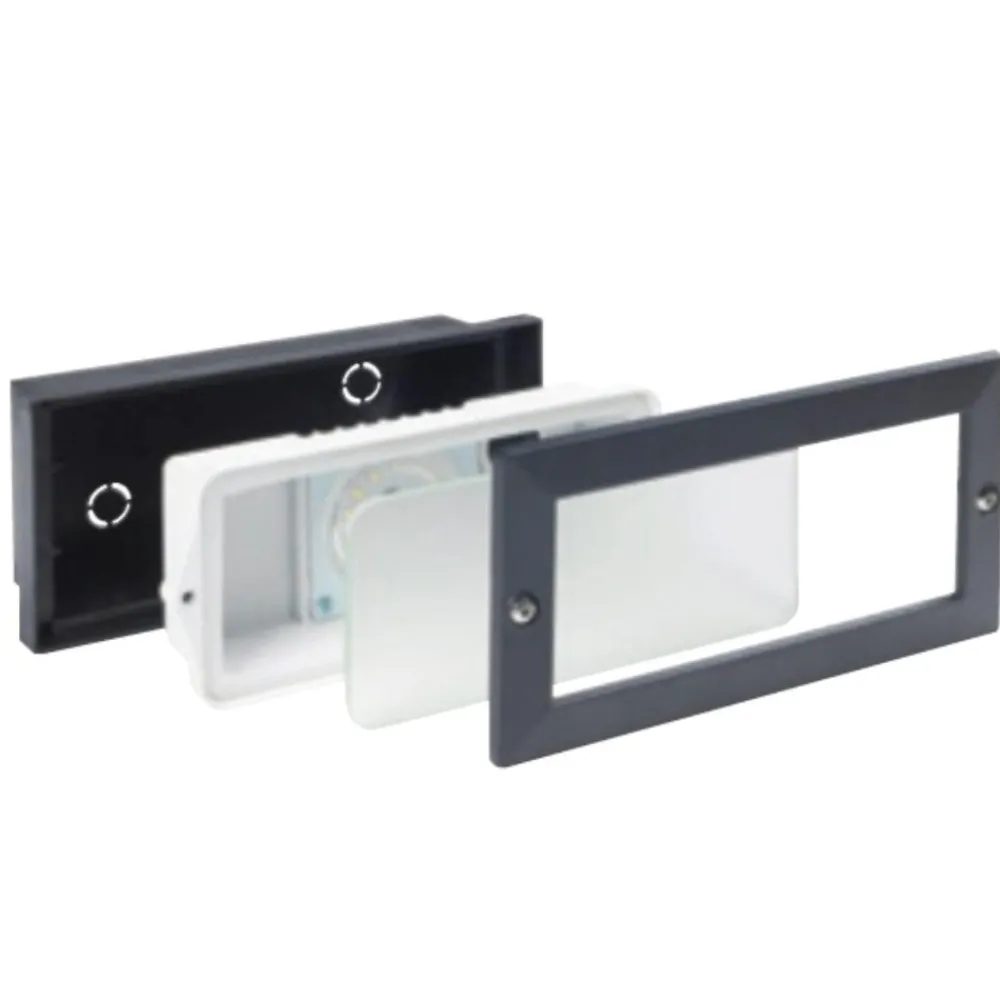 Segnapasso Led-Selezionato da Mazzolaluce Segnapasso bianco per esterno da incasso led 10w 4000k