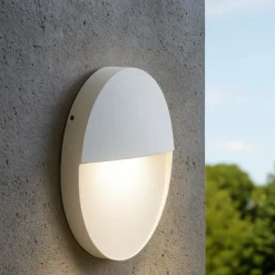 Segnapasso Led-Selezionato da Mazzolaluce Segnapasso bianco per esterno a parete led 6w 3000k ip65