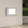 Segnapasso Led-Selezionato da Mazzolaluce Segnapasso bianco per esterno da incasso a parete led 3w 3000k