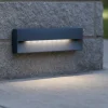 Segnapasso Led-Selezionato da Mazzolaluce Segnapasso da esterno grafite led 6w 3000k da incasso a parete ip65