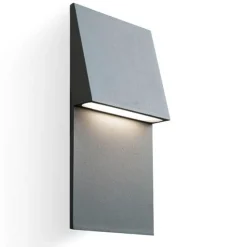 Segnapasso Led-Selezionato da Mazzolaluce Segnapasso da esterno led 4000k da incasso a parete grafite ip65
