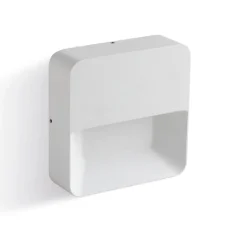 Segnapasso Led-Selezionato da Mazzolaluce Segnapasso da esterno quadrato bianco led 6w 3000k ip65