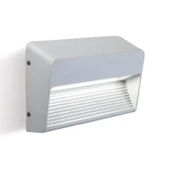 Segnapasso Led-Selezionato da Mazzolaluce Segnapasso da esterno rettangolare grigio da parete led 13w 3000k