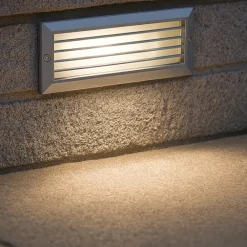 Segnapasso Led-Selezionato da Mazzolaluce Segnapasso da incasso a parete bianco led 10w 4000k per esterno ip65