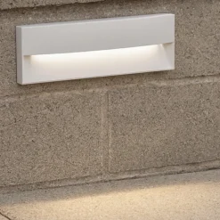 Segnapasso Led-Selezionato da Mazzolaluce Segnapasso da incasso a parete per esterno led 12w 4000k bianco