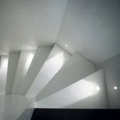 Segnapasso Led-Selezionato da Mazzolaluce Segnapasso da incasso bianco led 3w 3000k taglio di luce