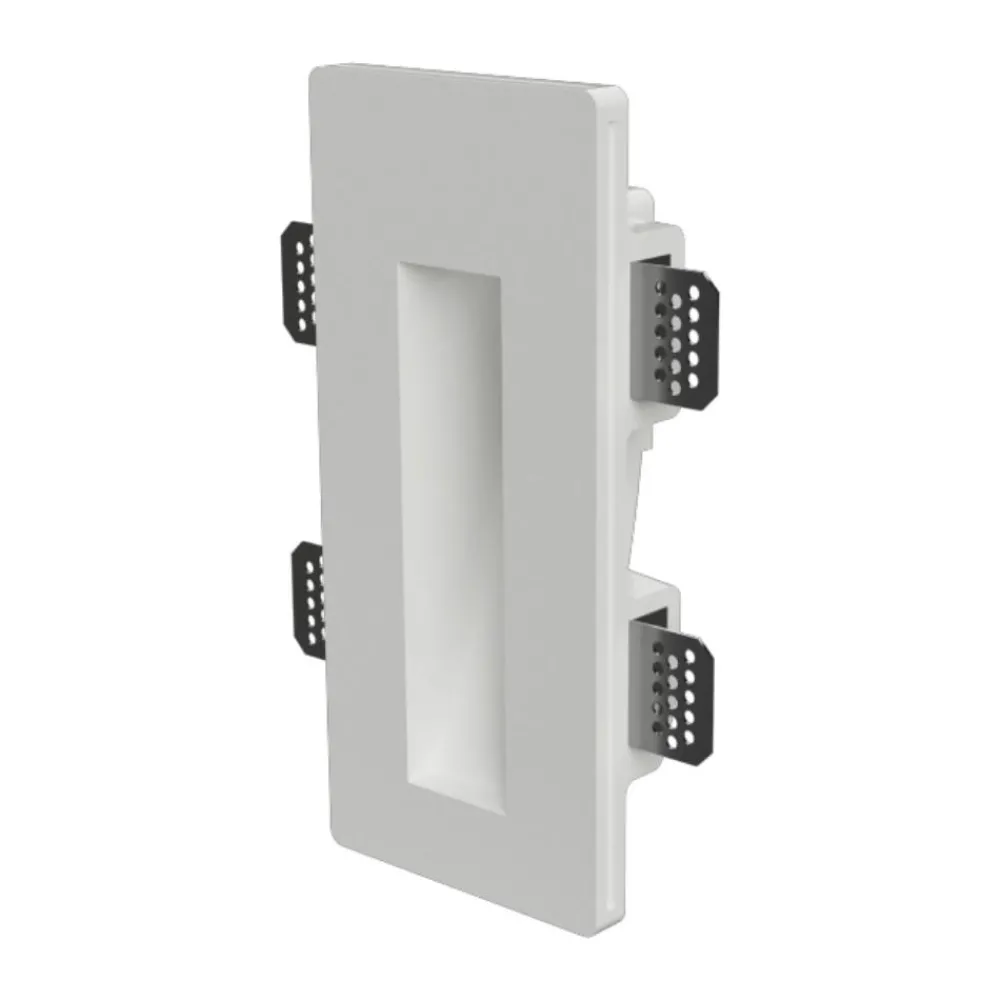 Segnapasso Led-Selezionato da Mazzolaluce Segnapasso da incasso in gesso ceramico mini gu10