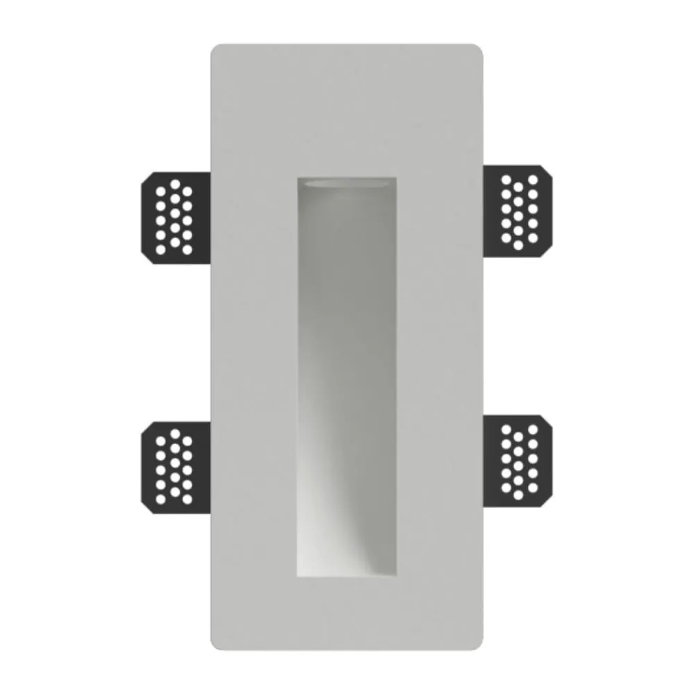Segnapasso Led-Selezionato da Mazzolaluce Segnapasso da incasso in gesso ceramico mini gu10