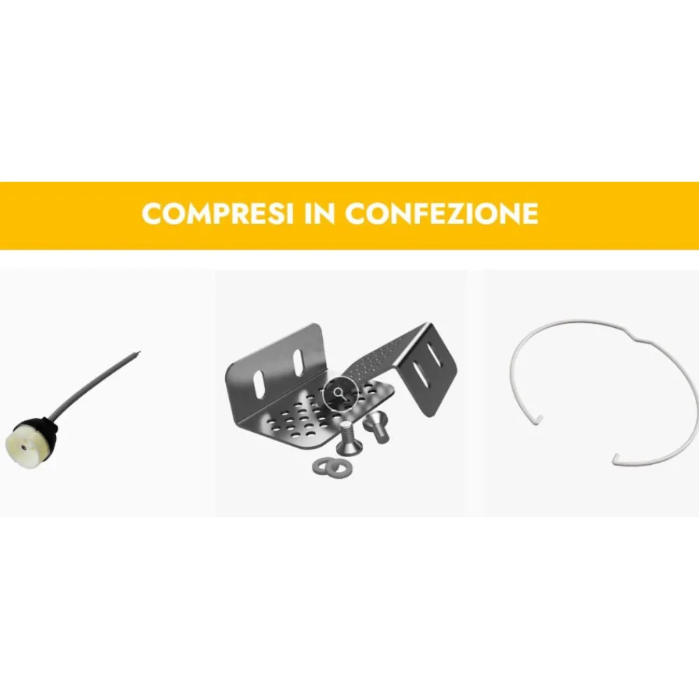 Segnapasso Led-Selezionato da Mazzolaluce Segnapasso da incasso in gesso ceramico mini gu10