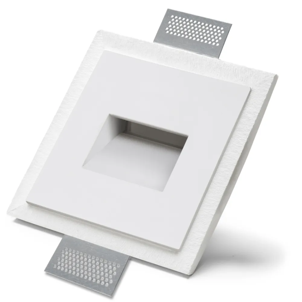 Segnapasso Led-Selezionato da Mazzolaluce Segnapasso da incasso scomparsa gesso cristaly led 1.1w 3000k