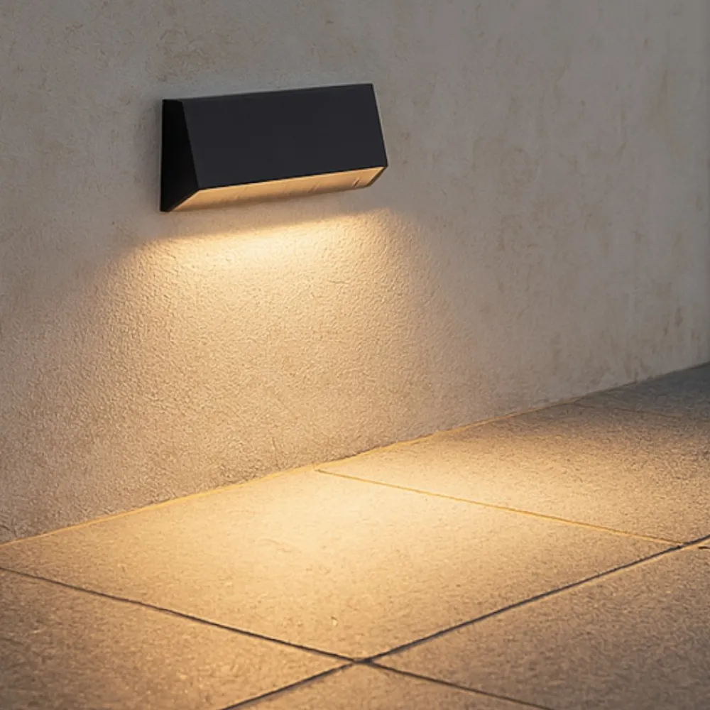 Segnapasso Led-Selezionato da Mazzolaluce Segnapasso da parete per esterno antracite led 4w 3000k ip65 senza incasso