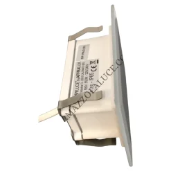 Segnapasso Led-IsyLuce Segnapasso di vetro led 3w 4000k per esterno da incasso