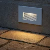 Segnapasso Led-Selezionato da Mazzolaluce Segnapasso grigio per esterni led 3w 4000k da incasso a parete ip65